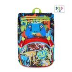 Zaino SJ Gang Game Led-Boy Sdoppiabile
