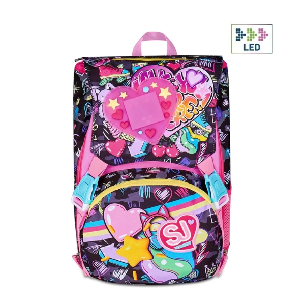 Zaino SJ Gang Game-Led Girl Sdoppiabile